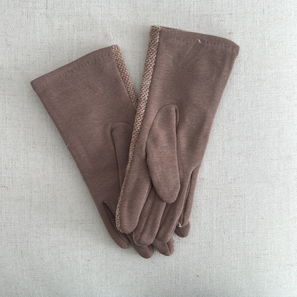 UGG gloves Taupe mauve pink - Picture 2 of 2